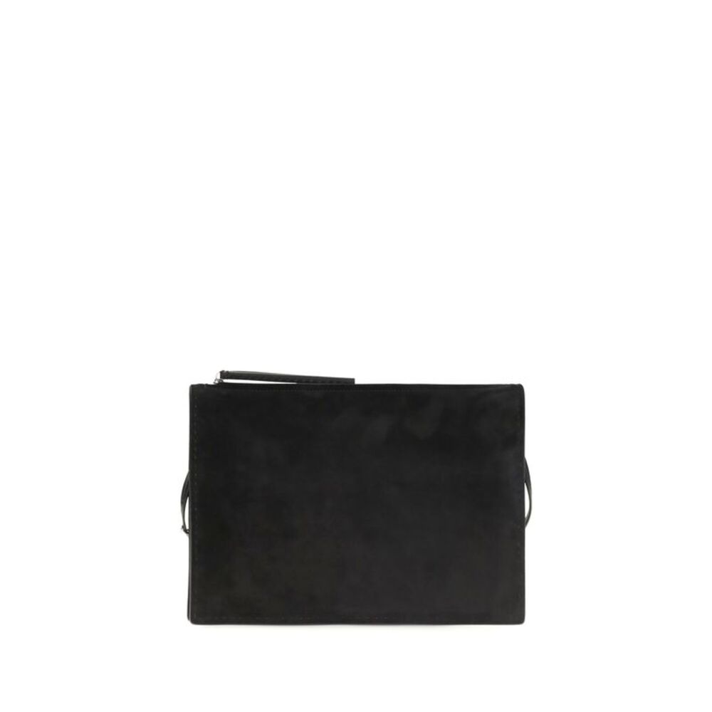 Phoebe Philo Women Glove Suede Clutch